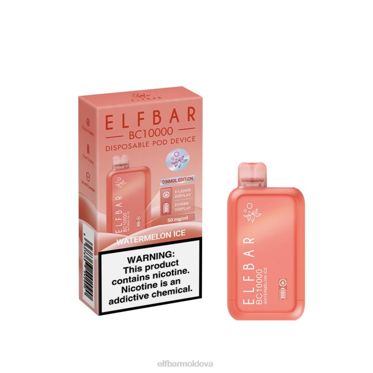 ELFBAR Best Flavor Disposable Vape BC10000 Ice Series Peach Ice 8D8V7