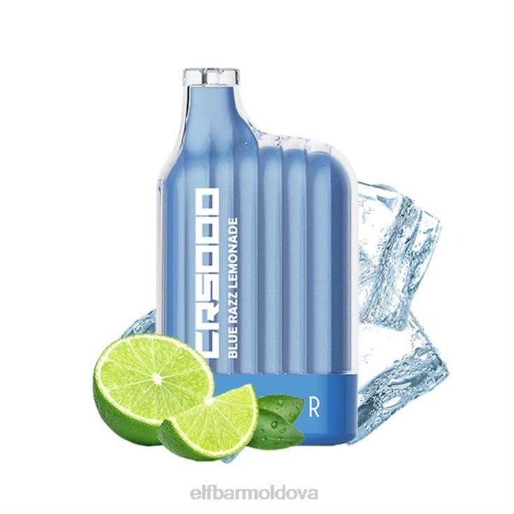 ELFBAR Best Flavor Disposable Vape CR5000 Ice Series Blue Razz Lemonade 8D8V21