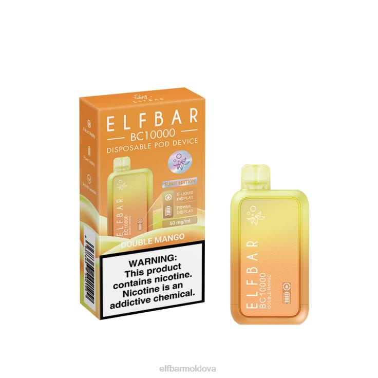 ELFBAR Disposable Vape New BC10000 10000Puffs Double Mango 8D8V39
