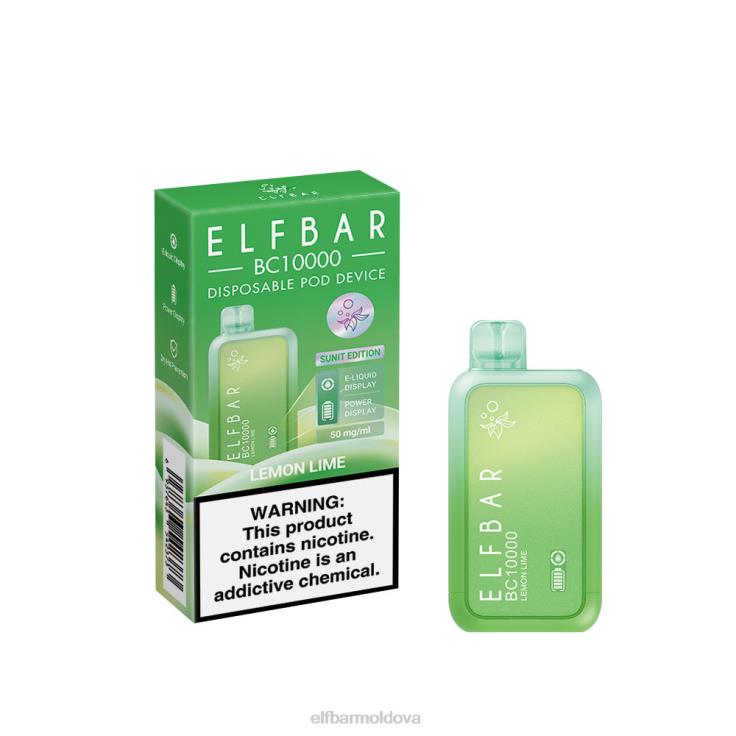 ELFBAR Disposable Vape New BC10000 10000Puffs Lemon Lime 8D8V41