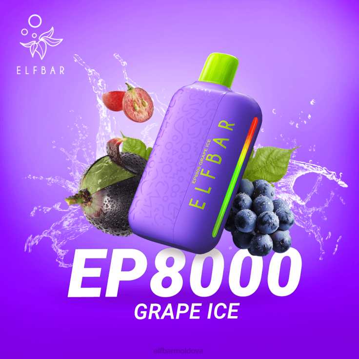 ELFBAR Disposable Vape New EP8000 Puffs Cherry Peach Lemonade 8D8V58