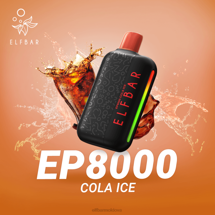 ELFBAR Disposable Vape New EP8000 Puffs Kiwi Passion Fruit Guava 8D8V60