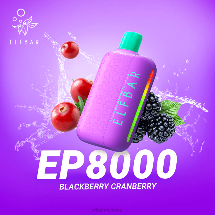 ELFBAR Disposable Vape New EP8000 Puffs Peach Berry 8D8V64