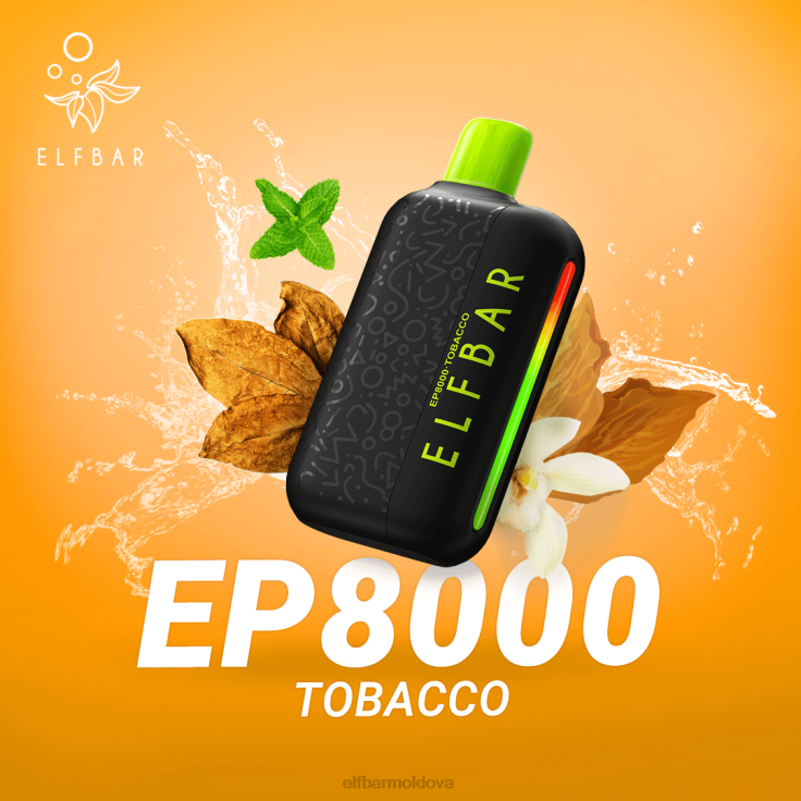 ELFBAR Disposable Vape New EP8000 Puffs Tobacco 8D8V61