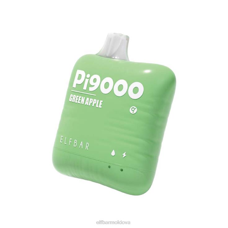 ELFBAR Pi9000 Disposable Vape 9000 Puffs Green Apple 8D8V110