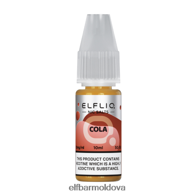 XZ6N194 ELFBAR ElfLiq Nic Salts - Cola - 10ml-10 mg/ml