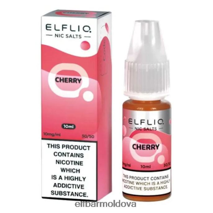 XZ6N199 ELFBAR ElfLiq Nic Salts - Cherry - 10ml-10 mg/ml