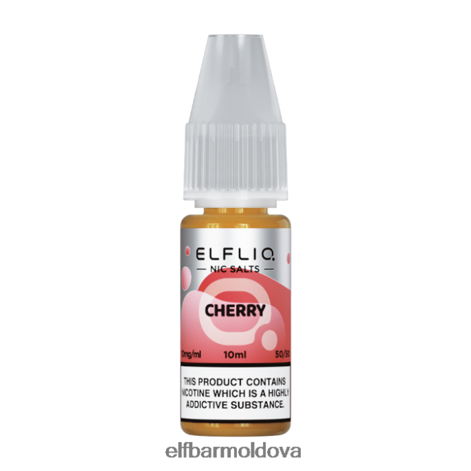 XZ6N199 ELFBAR ElfLiq Nic Salts - Cherry - 10ml-10 mg/ml