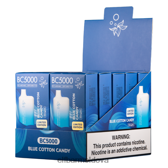 ELFBAR Blue Cotton Candy BC5000 Consumer - 50mg - Single 60FN2L50