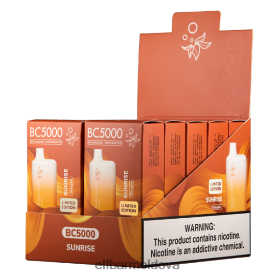 ELFBAR Sunrise BC5000 Consumer - 50mg - Single 60FN2L49