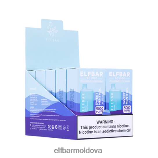 ELFBAR Sweet Menthol 5000 Consumer - Single 60FN2L60