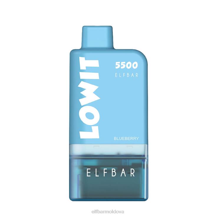 ELFBAR Prefilled Pod Kit LOWIT 5500 2%Nic Blue Raspberry 8D8V126