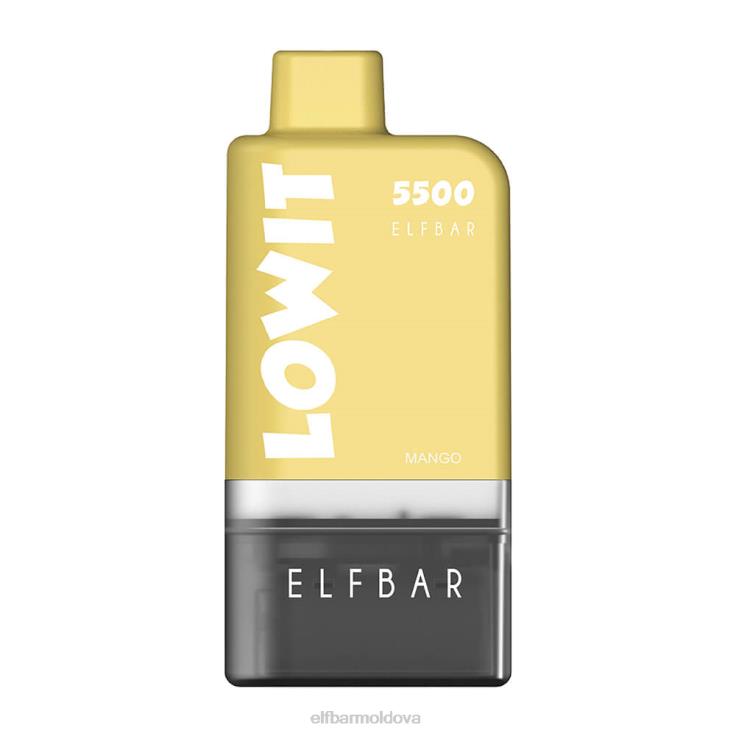 ELFBAR Prefilled Pod Kit LOWIT 5500 2%Nic Grape 8D8V128