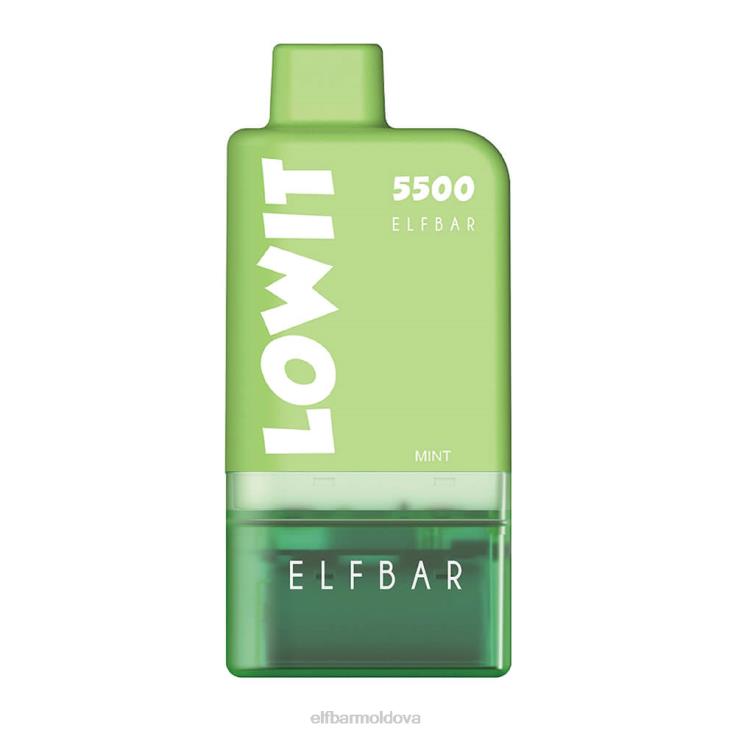 ELFBAR Prefilled Pod Kit LOWIT 5500 2%Nic Mint 8D8V127