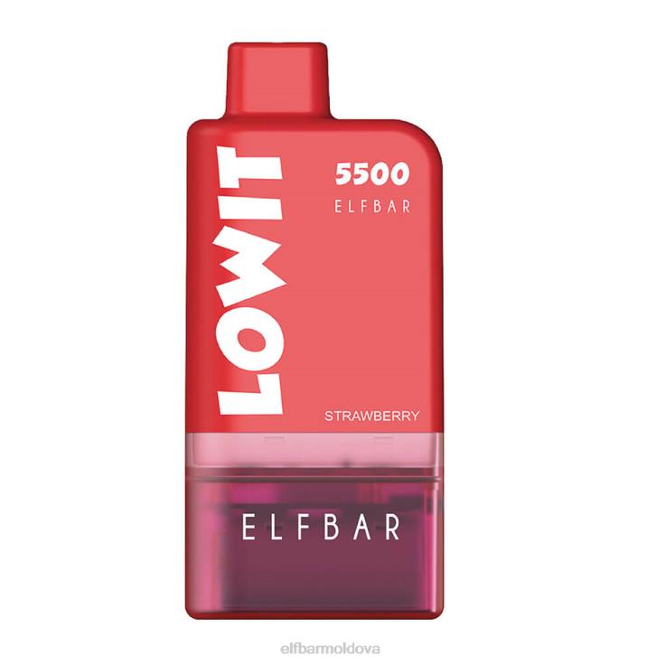 ELFBAR Prefilled Pod Kit LOWIT 5500 2%Nic Strawberry Ice 8D8V125