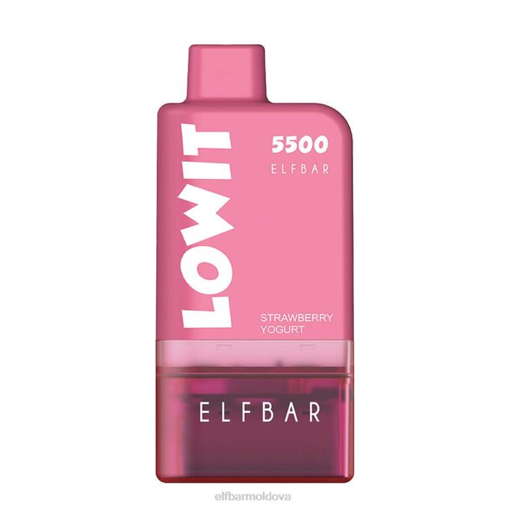 ELFBAR Prefilled Pod Kit LOWIT 5500 2%Nic Strawberry Yogurt 8D8V132